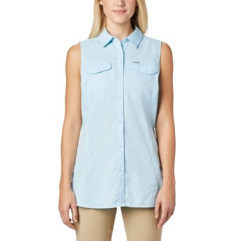 Columbia Silver Ridge Lite Sleeveless, Camisa Azules Para Mujer | 720948-YMW